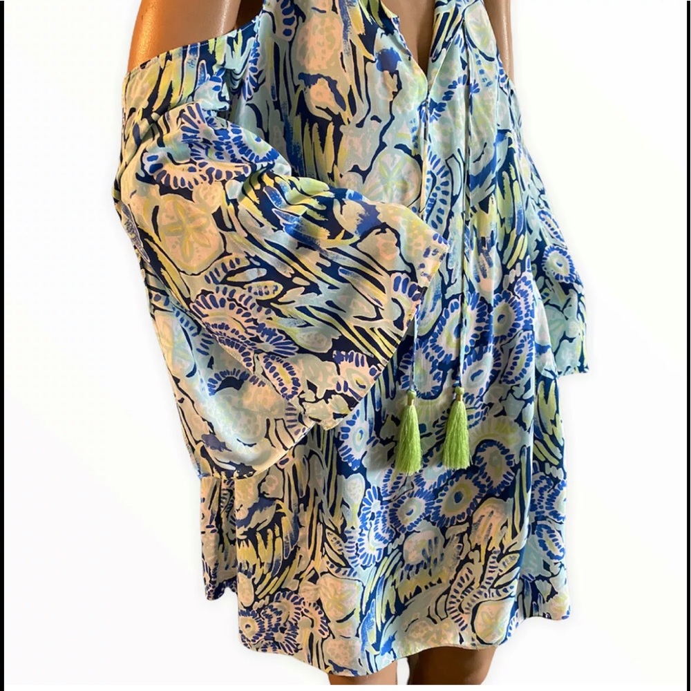 Lilly Pulitzer Benicia Cold Shoulder Tunic Dress
